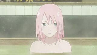 Naruto Girls bath scene [nude filter] 2