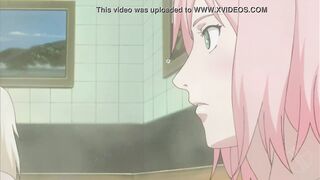 Naruto Girls bath scene [nude filter] 2