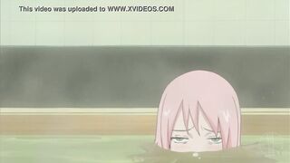 Naruto Girls bath scene [nude filter] 2