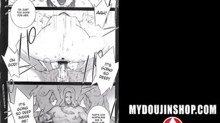 MyDoujinShop - Sexy Heroine Gets Double Teamed & Gangbanged With Creampie Street Fighter Chun Li Hentai Comic