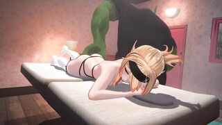 Orc Massage [3D Hentai, 4K, 60FPS, Uncensored]