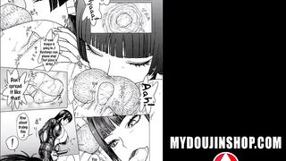 MyDoujinShop - Nyotengu Wearing a Sexy Catwoman Suit Pulls Out Her Tits & Dominates You!!! Hentai Comic