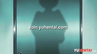 Teen makes threesome with doctor | Anime hentai