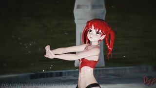 MMD R18+ Kuroko B B F Beach Stage 1160
