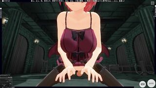 3D HENTAI POV Devil Girl Saddled your Cock and took a Creampie in her Pussy