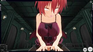 3D HENTAI POV Devil Girl Saddled your Cock and took a Creampie in her Pussy
