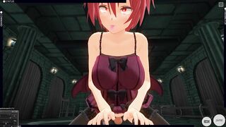 3D HENTAI POV Devil Girl Saddled your Cock and took a Creampie in her Pussy