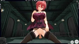 3D HENTAI POV Devil Girl Saddled your Cock and took a Creampie in her Pussy