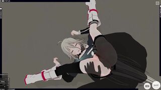 3D HENTAI Vocaloid IA Agreed to Fuck after the Concert