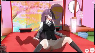 3D HENTAI Konno Yuuki Loves Cum in her Pussy
