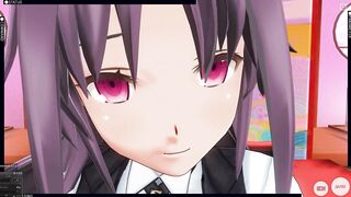 3D HENTAI Konno Yuuki Loves Cum in her Pussy