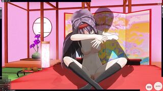 3D HENTAI Konno Yuuki Loves Cum in her Pussy