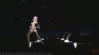 MMD R18+ Demon Misaka 2.2 Follow the Leader Portal Island 1176