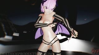 MMD R18+ Demon Misaka 2.2 Follow the Leader Portal Island 1176
