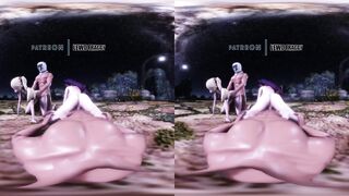 Genshin Impact - Mona & Fischl Moolight Orgy [UNCENSORED VR HENTAI R-18 MMD]