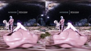 Genshin Impact - Mona & Fischl Moolight Orgy [UNCENSORED VR HENTAI R-18 MMD]