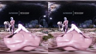 Genshin Impact - Mona & Fischl Moolight Orgy [UNCENSORED VR HENTAI R-18 MMD]