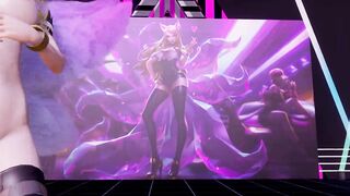 [MMD] Lupin Ahri Nude Erotic Dance Uncensored 3D