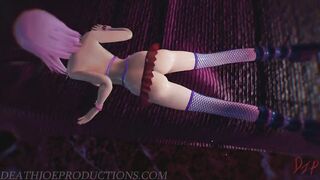 MMD R18 Sexy Nude Misaka - Sweet Devil 1087