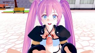 Milim Nava Tensei Ara Slime Datta Ken 3D HENTAI 1/6