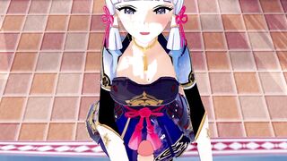 Ayaka Genshin Impact 3D HENTAI 1/8