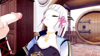 Ayaka Genshin Impact 3D HENTAI 1/8