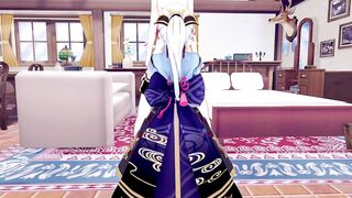 Ayaka Genshin Impact 3D HENTAI 1/8
