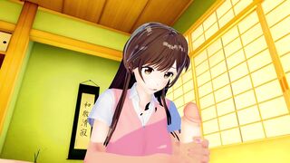 Chizuru Ichinose Chizuru Mizuhara Kanojo Okarishimasu 3D HENTAI 1/7