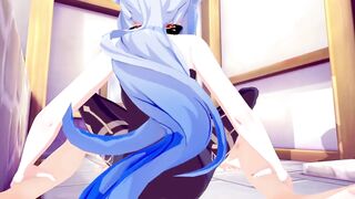 Ganyu Genshin Impact 3D HENTAI 2/7