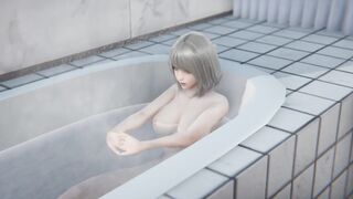 3D Hentai Uncensored - Peek at the Women's Dorm