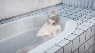 3D Hentai Uncensored - Peek at the Women's Dorm