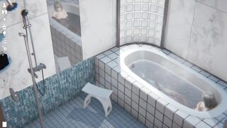 3D Hentai Uncensored - Peek at the Women's Dorm