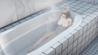 3D Hentai Uncensored - Peek at the Women's Dorm