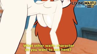 GRABITY FALLS Wendy Corduroy 2D Real CARTOON Big Ass ANIMATION Booty Riding HENTAI Cosplay Porn SEX