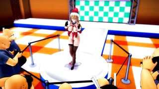 Mmd Christmas Santa Fucked and Squirting on my Helper