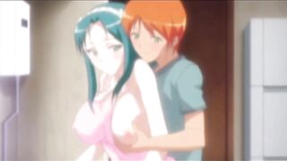 Anime girl gets fucked by her maid