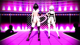 Mmd Azulene Baltimore will make you Hard and Cum Hentai 3D Animation