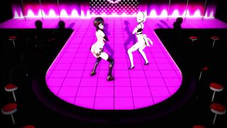 Mmd Azulene Baltimore will make you Hard and Cum Hentai 3D Animation