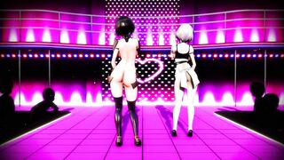 Mmd Azulene Baltimore will make you Hard and Cum Hentai 3D Animation