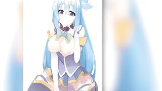 Konosuba Aqua Hentai best Compilation 2020