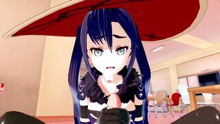 Mona Genshin Impact 3D HENTAI 1/8