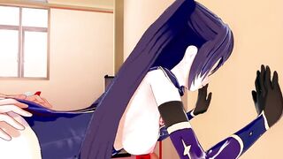 Mona Genshin Impact 3D HENTAI 4/8
