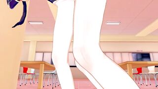 Mona Genshin Impact 3D HENTAI 4/8
