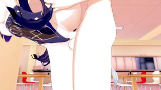 Mona Genshin Impact 3D HENTAI 4/8