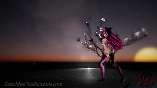 MMD R18 Pink Yamakaze - Anitta - Paradinha - 1042