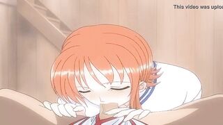 One Piece - Nami Blowjob -