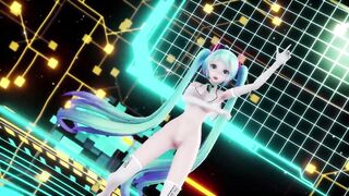 [MMD]Hatsune Miku-HORIZON [by Cjdexiaohei]