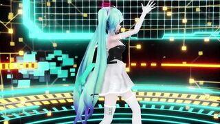 [MMD]Hatsune Miku-HORIZON [by Cjdexiaohei]