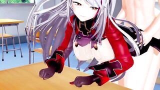 Prinz Eugen Azur Lane 3D Hentai 4/7