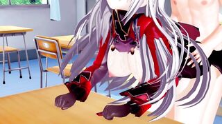 Prinz Eugen Azur Lane 3D Hentai 4/7